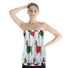 Dachshund Strapless Top by nateshop