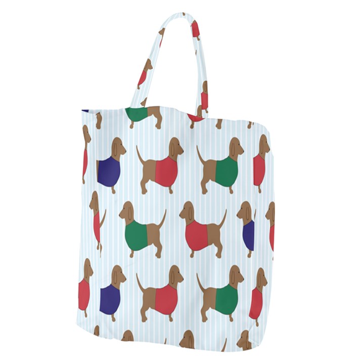 Dachshund Giant Grocery Tote