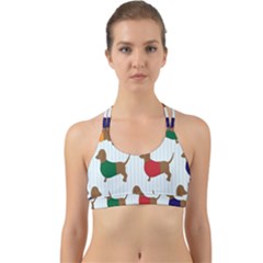 Dachshund Back Web Sports Bra by nateshop