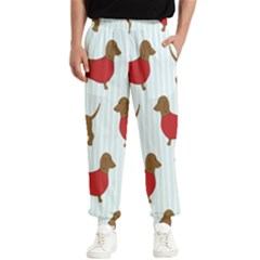 Dachshund Men s Elastic Waist Pants by nateshop