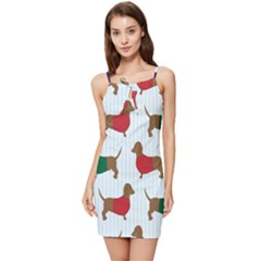 Dachshund Summer Tie Front Dress by nateshop