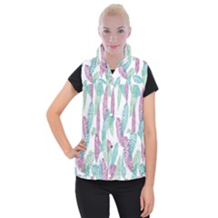 Feathers Women s Button Up Vest by nateshop