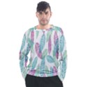 Feathers Men s Long Sleeve Raglan Tee View1