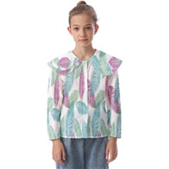 Feathers Kids  Peter Pan Collar Blouse by nateshop