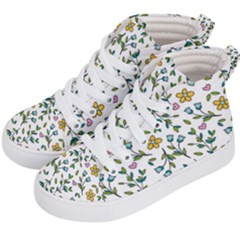 Flowers-beutiful Kids  Hi-top Skate Sneakers by nateshop