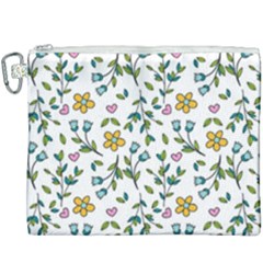 Flowers-beutiful Canvas Cosmetic Bag (xxxl) by nateshop