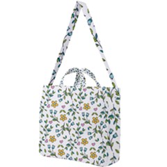 Flowers-beutiful Square Shoulder Tote Bag by nateshop