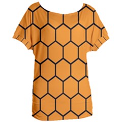 Honeycomb Women s Oversized Tee by nateshop