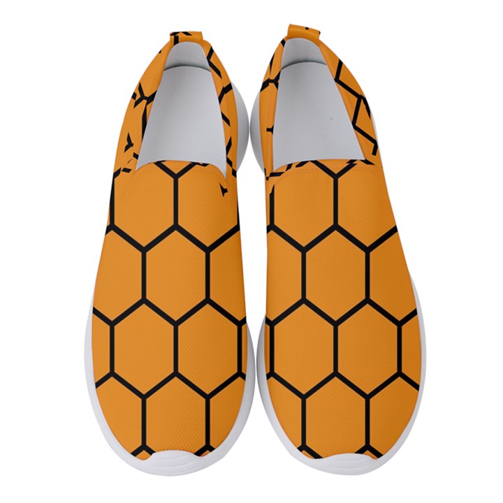 Honeycomb Women s Slip On Sneakers