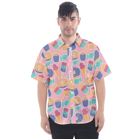 Ice-cream Men s Short Sleeve Shirt by nateshop