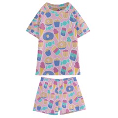 Ice-cream Kids  Swim Tee And Shorts Set