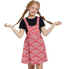 Japanese-wave Kids  Apron Dress