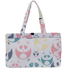 Pandas-panda Canvas Work Bag by nateshop