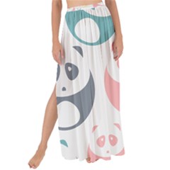 Pandas-panda Maxi Chiffon Tie-up Sarong by nateshop