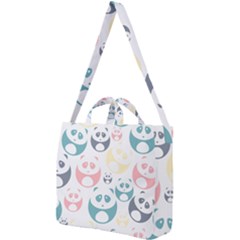 Pandas-panda Square Shoulder Tote Bag by nateshop