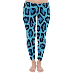 Paper-blue-tiger Classic Winter Leggings by nateshop