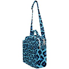 Paper-blue-tiger Crossbody Day Bag by nateshop