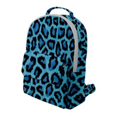 Paper-blue-tiger Flap Pocket Backpack (large) by nateshop