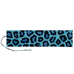 Paper-blue-tiger Roll Up Canvas Pencil Holder (l) by nateshop