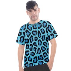 Paper-blue-tiger Men s Sport Top by nateshop