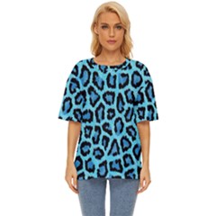 Paper-blue-tiger Oversized Basic Tee by nateshop