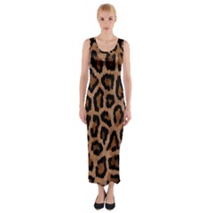 Paper-dark-tiger Fitted Maxi Dress by nateshop