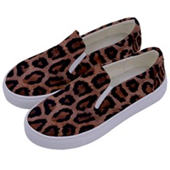 Paper-dark-tiger Kids  Canvas Slip Ons by nateshop