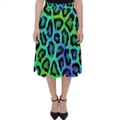 Paper-green-tiger Classic Midi Skirt by nateshop