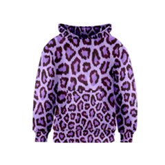 Paper-purple-tiger Kids  Pullover Hoodie by nateshop