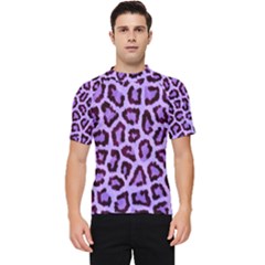 Paper-purple-tiger Men s Short Sleeve Rash Guard by nateshop