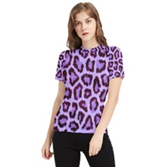 Paper-purple-tiger Women s Short Sleeve Rash Guard by nateshop