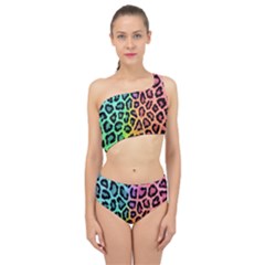 Paper-ranbow-tiger Spliced Up Two Piece Swimsuit by nateshop