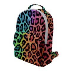 Paper-ranbow-tiger Flap Pocket Backpack (large) by nateshop