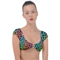 Paper-ranbow-tiger Cap Sleeve Ring Bikini Top View1