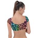 Paper-ranbow-tiger Cap Sleeve Ring Bikini Top View2