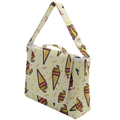 Pattern-ice Box Up Messenger Bag