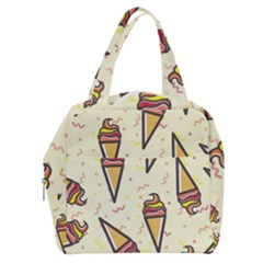 Pattern-ice Boxy Hand Bag