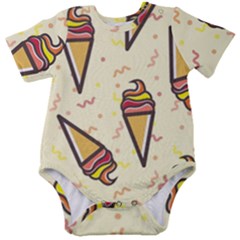 Pattern-ice Baby Short Sleeve Onesie Bodysuit by nateshop