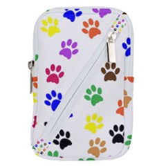 Pawprints Belt Pouch Bag (large) by nateshop