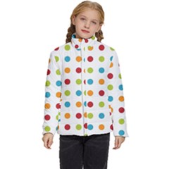 Polka-dots Kids  Puffer Bubble Jacket Coat