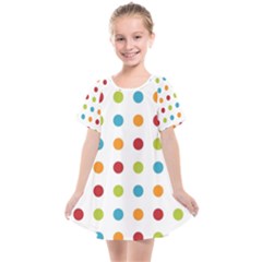 Polka-dots Kids  Smock Dress by nateshop