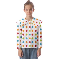 Polka-dots Kids  Peter Pan Collar Blouse by nateshop