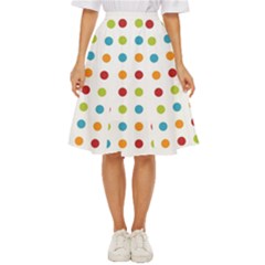 Polka-dots Classic Short Skirt by nateshop