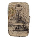 Ship Map Navigation Vintage Waist Pouch (Small) View2