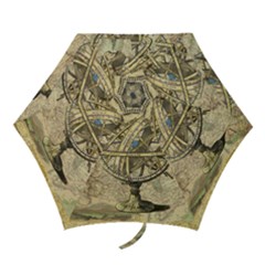 Map Compass Nautical Vintage Mini Folding Umbrellas