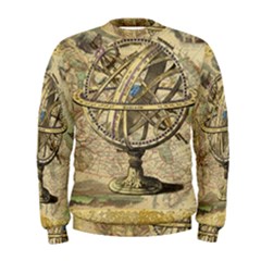 Map Compass Nautical Vintage Men s Sweatshirt