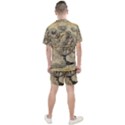 Map Compass Nautical Vintage Men s Mesh Tee and Shorts Set View2