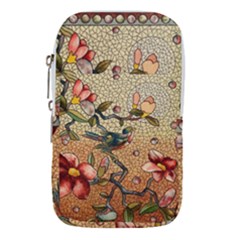 Flower Cubism Mosaic Vintage Waist Pouch (small) by Sapixe