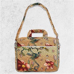 Flower Cubism Mosaic Vintage Macbook Pro 13  Shoulder Laptop Bag  by Sapixe