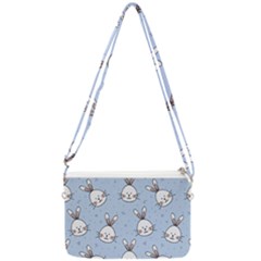 Rabbits Double Gusset Crossbody Bag by nateshop